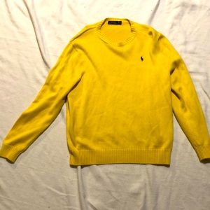 Polo Ralph Lauren Yellow Sweater XL